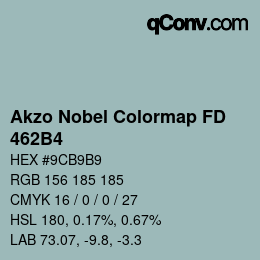 Color code: Akzo Nobel Colormap FD - 462B4 | qconv.com