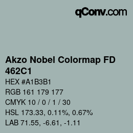 Color code: Akzo Nobel Colormap FD - 462C1 | qconv.com