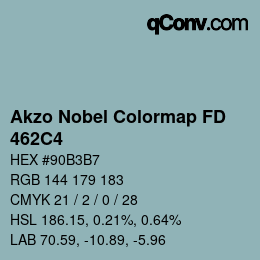 カラーコード: Akzo Nobel Colormap FD - 462C4 | qconv.com