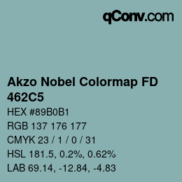 Code couleur: Akzo Nobel Colormap FD - 462C5 | qconv.com