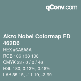 Color code: Akzo Nobel Colormap FD - 462D6 | qconv.com