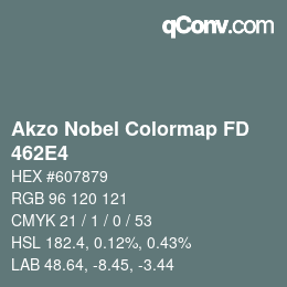 Color code: Akzo Nobel Colormap FD - 462E4 | qconv.com