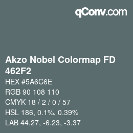 カラーコード: Akzo Nobel Colormap FD - 462F2 | qconv.com