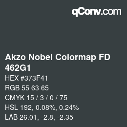 Farbcode: Akzo Nobel Colormap FD - 462G1 | qconv.com