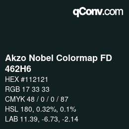 Color code: Akzo Nobel Colormap FD - 462H6 | qconv.com