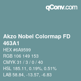Código de color: Akzo Nobel Colormap FD - 463A1 | qconv.com