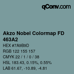 Color code: Akzo Nobel Colormap FD - 463A2 | qconv.com
