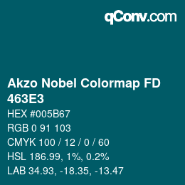 カラーコード: Akzo Nobel Colormap FD - 463E3 | qconv.com