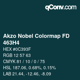 Color code: Akzo Nobel Colormap FD - 463H4 | qconv.com