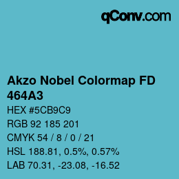 Farbcode: Akzo Nobel Colormap FD - 464A3 | qconv.com