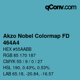 Color code: Akzo Nobel Colormap FD - 464A4 | qconv.com