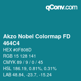 Color code: Akzo Nobel Colormap FD - 464C4 | qconv.com