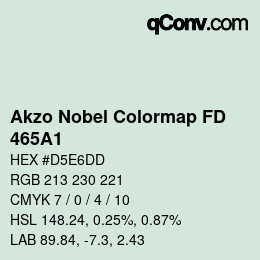 カラーコード: Akzo Nobel Colormap FD - 465A1 | qconv.com