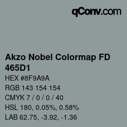 Code couleur: Akzo Nobel Colormap FD - 465D1 | qconv.com