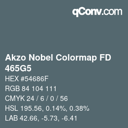 Color code: Akzo Nobel Colormap FD - 465G5 | qconv.com
