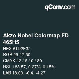 カラーコード: Akzo Nobel Colormap FD - 465H5 | qconv.com