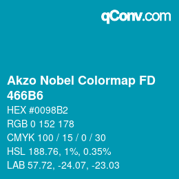 Color code: Akzo Nobel Colormap FD - 466B6 | qconv.com