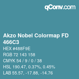 カラーコード: Akzo Nobel Colormap FD - 466C3 | qconv.com