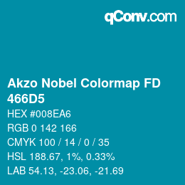 Code couleur: Akzo Nobel Colormap FD - 466D5 | qconv.com