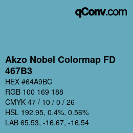 Color code: Akzo Nobel Colormap FD - 467B3 | qconv.com