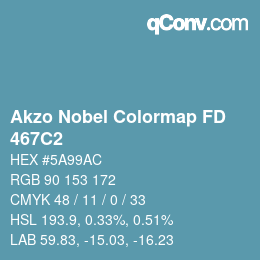 カラーコード: Akzo Nobel Colormap FD - 467C2 | qconv.com