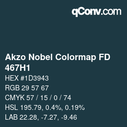 Farbcode: Akzo Nobel Colormap FD - 467H1 | qconv.com