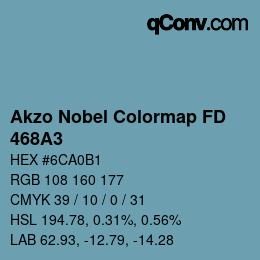 Color code: Akzo Nobel Colormap FD - 468A3 | qconv.com