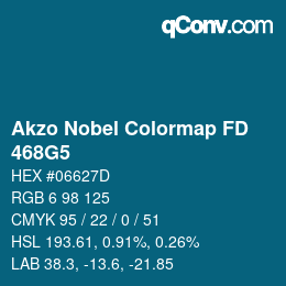Color code: Akzo Nobel Colormap FD - 468G5 | qconv.com