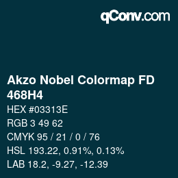 Color code: Akzo Nobel Colormap FD - 468H4 | qconv.com