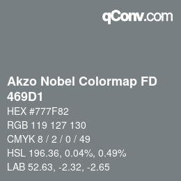 Color code: Akzo Nobel Colormap FD - 469D1 | qconv.com