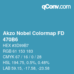 Color code: Akzo Nobel Colormap FD - 470B6 | qconv.com