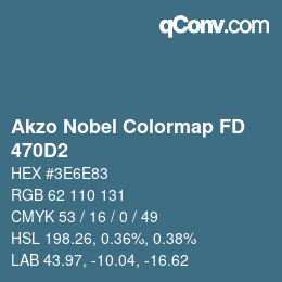 Code couleur: Akzo Nobel Colormap FD - 470D2 | qconv.com