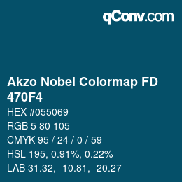 Color code: Akzo Nobel Colormap FD - 470F4 | qconv.com