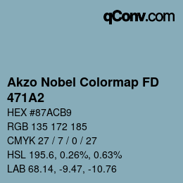 Color code: Akzo Nobel Colormap FD - 471A2 | qconv.com