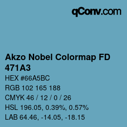 Color code: Akzo Nobel Colormap FD - 471A3 | qconv.com