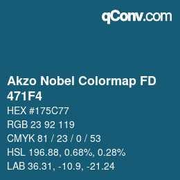 Color code: Akzo Nobel Colormap FD - 471F4 | qconv.com