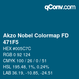 Color code: Akzo Nobel Colormap FD - 471F5 | qconv.com