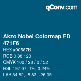 カラーコード: Akzo Nobel Colormap FD - 471F6 | qconv.com