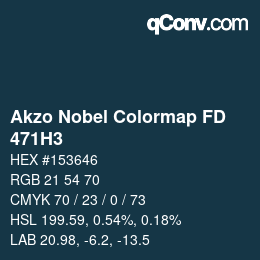 Farbcode: Akzo Nobel Colormap FD - 471H3 | qconv.com