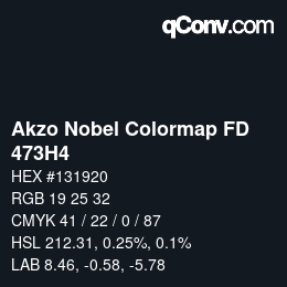 Color code: Akzo Nobel Colormap FD - 473H4 | qconv.com