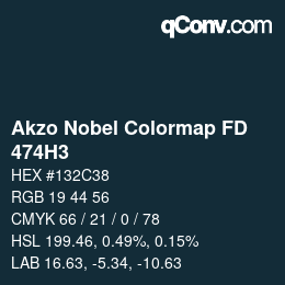 Color code: Akzo Nobel Colormap FD - 474H3 | qconv.com