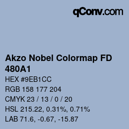 Color code: Akzo Nobel Colormap FD - 480A1 | qconv.com