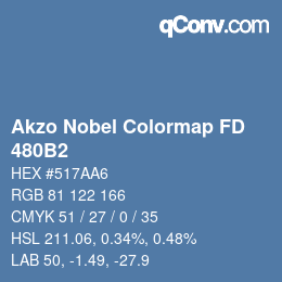 Código de color: Akzo Nobel Colormap FD - 480B2 | qconv.com