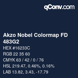 カラーコード: Akzo Nobel Colormap FD - 483G2 | qconv.com