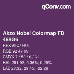 Color code: Akzo Nobel Colormap FD - 488G6 | qconv.com