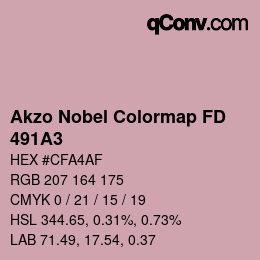 Color code: Akzo Nobel Colormap FD - 491A3 | qconv.com