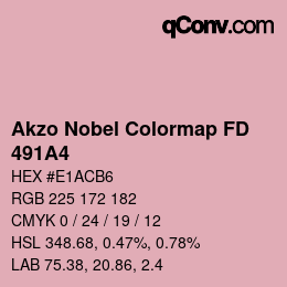 Farbcode: Akzo Nobel Colormap FD - 491A4 | qconv.com