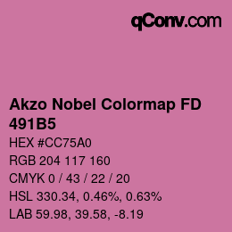 Code couleur: Akzo Nobel Colormap FD - 491B5 | qconv.com