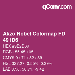 カラーコード: Akzo Nobel Colormap FD - 491D6 | qconv.com