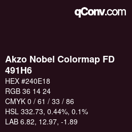 カラーコード: Akzo Nobel Colormap FD - 491H6 | qconv.com